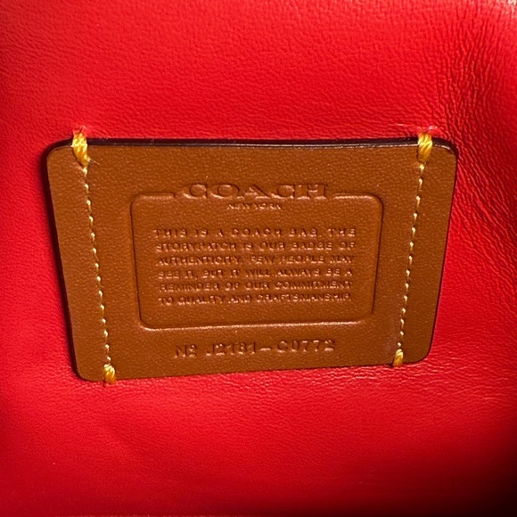 COACH - Red Pillow Tabby Bag - Picture 11 of 14